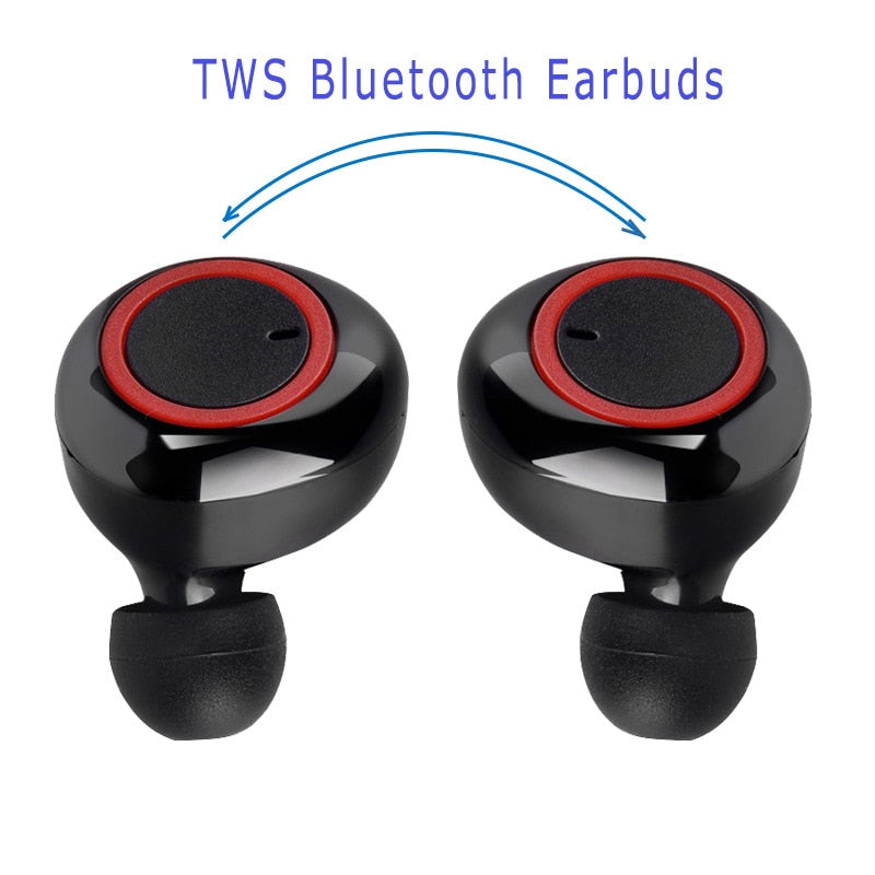 2023 New Y50 TWS Wireless Bluetooth headphone Touch 9D headsets Stereo noise-cancelling Music earbuds sport earplugs PK I7s Pro6