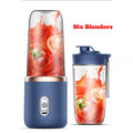 Portable Electric Juicer 400ml Lemon Orange Fruit Squeezer Multifunction Mixer Smoothie Blender Household Appliances