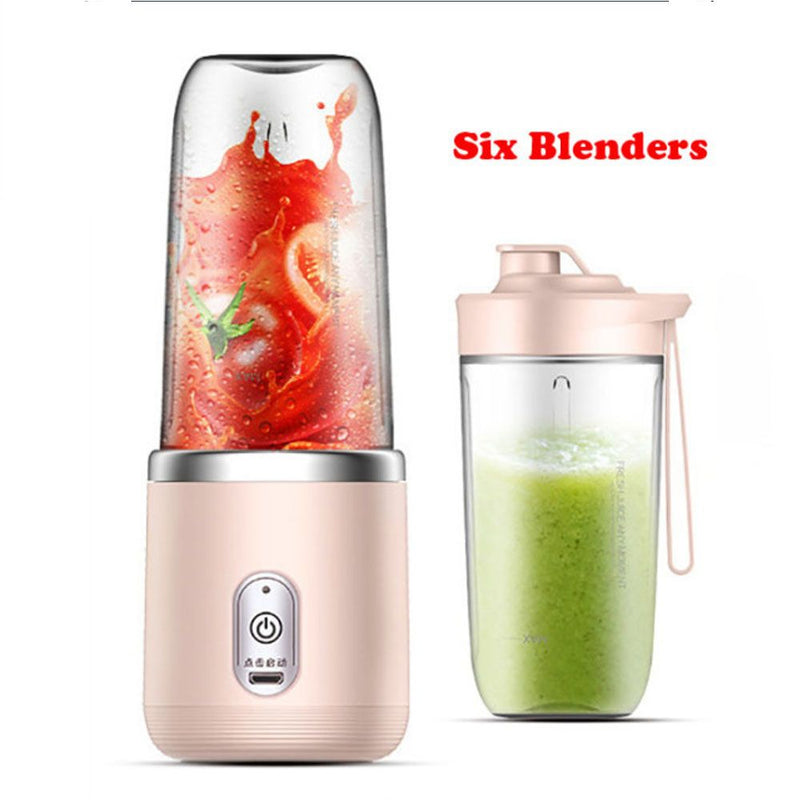 Portable Electric Juicer 400ml Lemon Orange Fruit Squeezer Multifunction Mixer Smoothie Blender Household Appliances