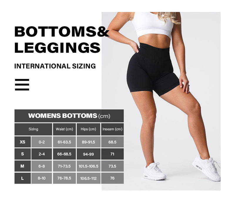 NVGTN Spandex Sólido Sem Costura Shorts Mulheres Calças de Treino Macio