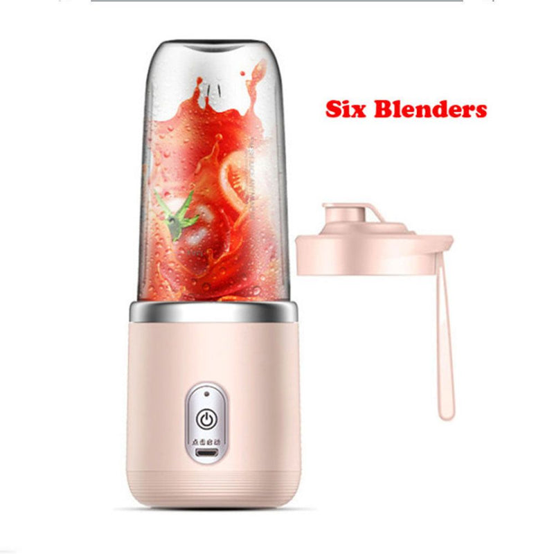 Portable Electric Juicer 400ml Lemon Orange Fruit Squeezer Multifunction Mixer Smoothie Blender Household Appliances